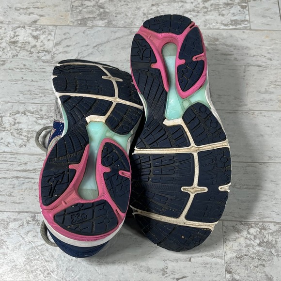 Mizuno Wave Dynasty Athletic Shoes Unisex W 7.5 M 5.5 Gray Running Athleisure - Picture 8 of 9